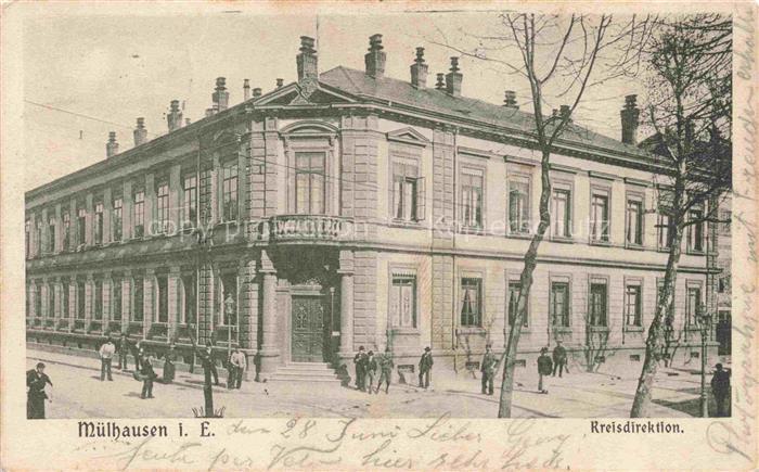 Muelhausen Elsass Kreisdirektion La Préfecture