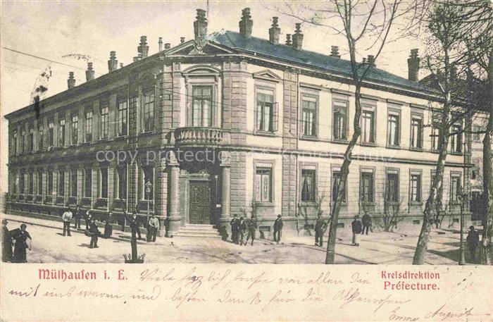 Muelhausen Elsass Kreisdirektion La Préfecture
