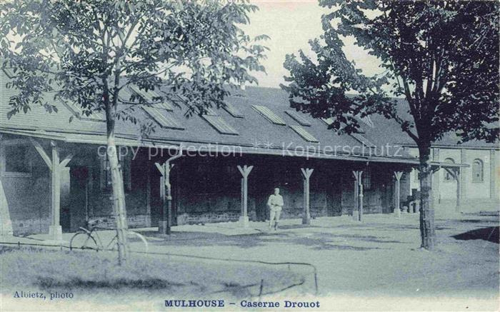 MULHOUSE Muehlhausen 68 Haut-Rhin Caserne Drouot