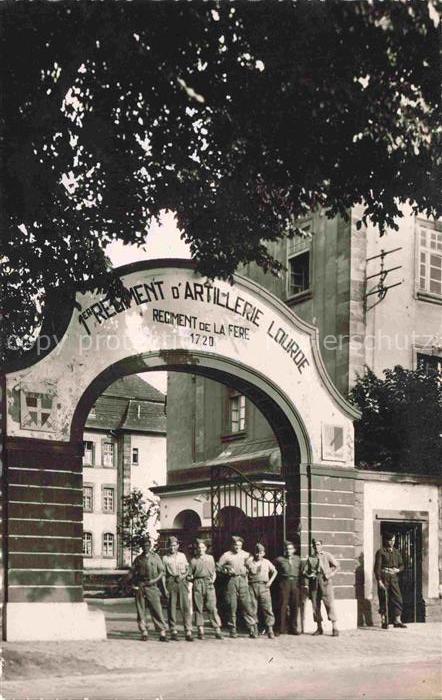 MULHOUSE Muehlhausen 68 Haut-Rhin 1er Régiment d'Artillerie Quartier Drouot Entr