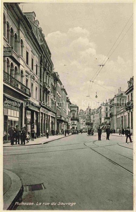 MULHOUSE Muehlhausen 68 Haut-Rhin Rue du Sauvage