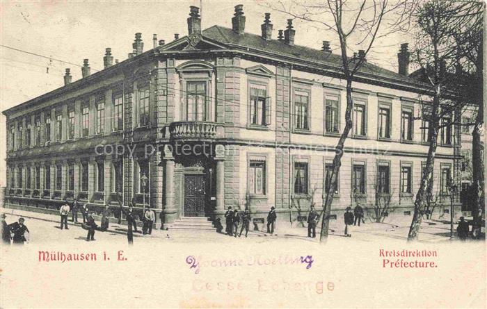 Muelhausen Elsass Kreisdirektion La Préfecture