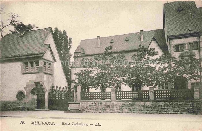 MULHOUSE Muehlhausen 68 Haut-Rhin Ecole Technique