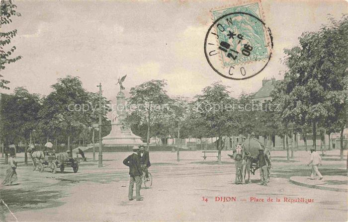 DIJON 21 Cote-d Or Place de la République