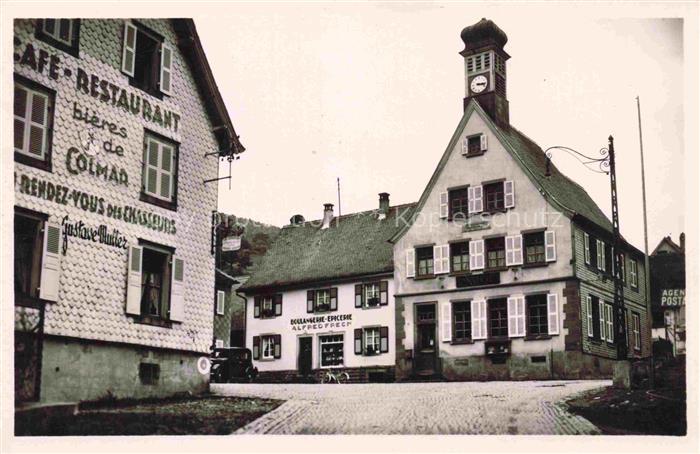 Breitenbach Muensterthal 68 Haut-Rhin La Mairie Café Restaurant Rendez-vous des