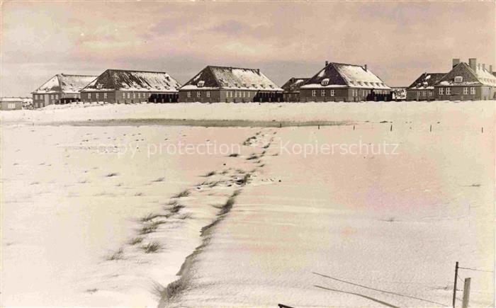 LIST  SYLT Teilansicht im Winter