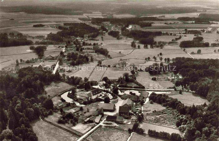 Obermuehle Stellichte Walsrode Soltau-Fallingbostel Niedersachsen Fliegeraufnahm