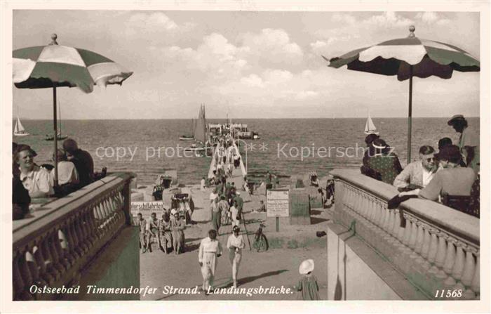 Timmendorfer Strand Timmendorferstrand Timmendorf Landungsbruecke