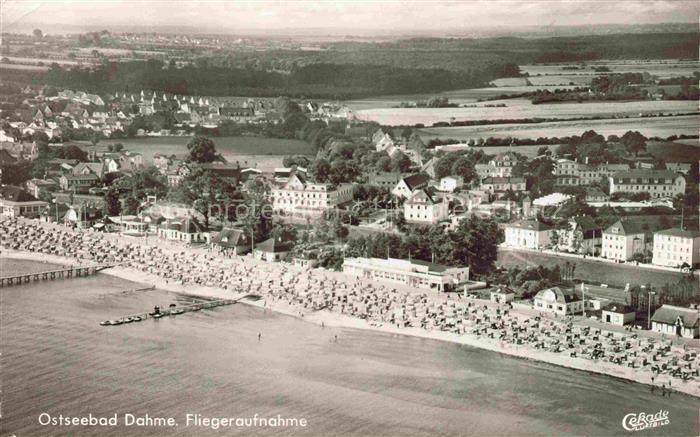 DAHME  Ostseebad Schleswig-Holstein Fliegeraufnahme