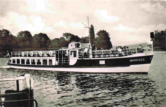 Kladow Spandau BERLIN Stern und Kreisschiffahrt Berlin-Steglitz MS Wannsee Fahrg