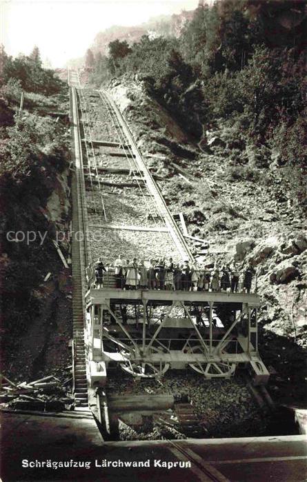 Kaprun Pinzgau-Pongau Salzburg AT Schraegaufzug Laerchwand