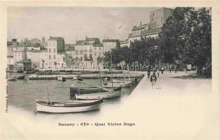 SANARY-SUR-MER TOULON 83 Var Quai Victor Hugo