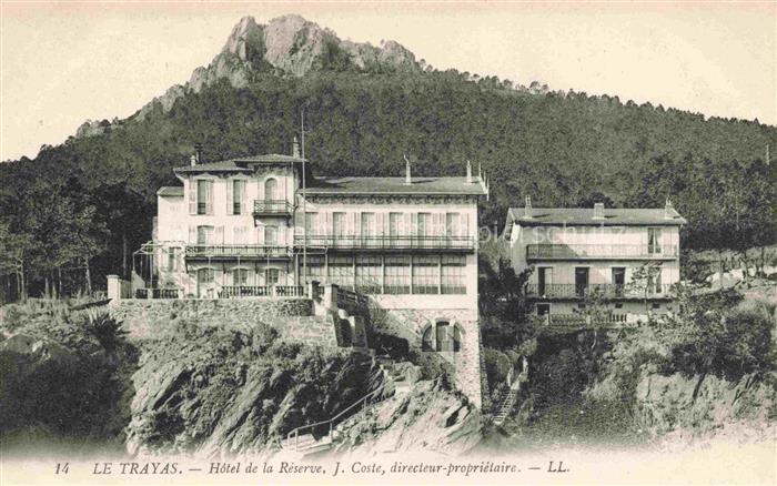 Le Trayas Saint-Raphael Draguignan 83 Var Hôtel de la Réserve