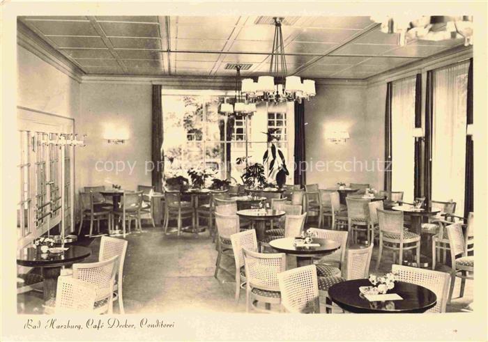 BAD HARZBURG Niedersachsen Café Decker Konditorei