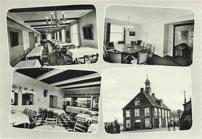 Leer Ostfriesland Gaststaette Waage Gastraum