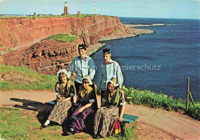 HELGOLAND Insel Schleswig-Holstein Helgolaender Trachten