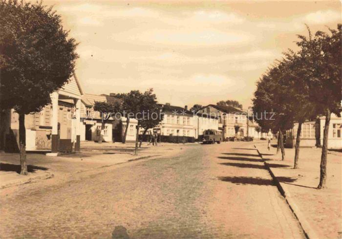 Sagard Ruegen Mecklenburg-Vorpommern Hauptstrasse