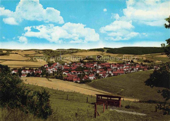 Weissenhasel Nentershausen Hersfeld-Rotenburg Hessen Panorama