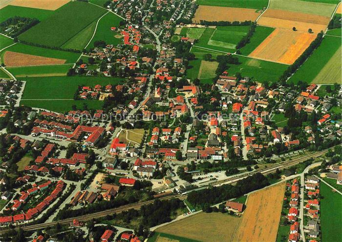 Sauerlach Holzkirchen MueNCHEN Fliegeraufnahme