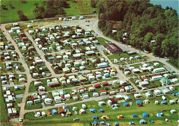 Sutz Biel Bienne BE Campingplatz am Bielersee
