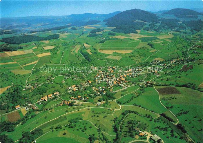 Woelflinswil Laufenburg AG Fliegeraufnahme