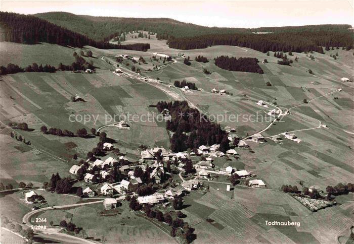 Todtnauberg Schwarzwald BW Fliegeraufnahme