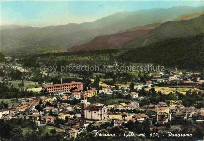 Paesana Cuneo Mondovi Piemonte IT Panorama