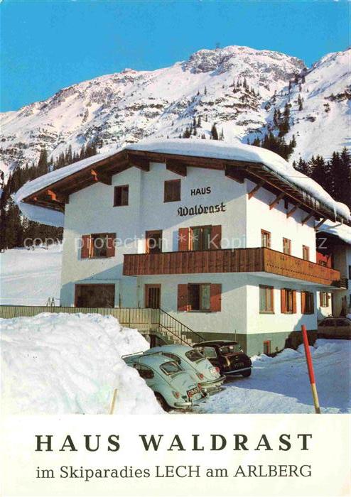 LECH  Arlberg Vorarlberg AT Hotel Haus Waldrast Skiparadies Alpen im Winter