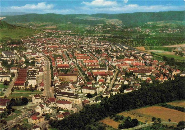 Weil am Rhein Baden BW Fliegeraufnahme
