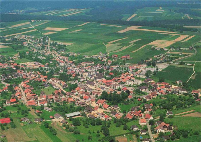 Courgenay Porrentruy JU Fliegeraufnahme