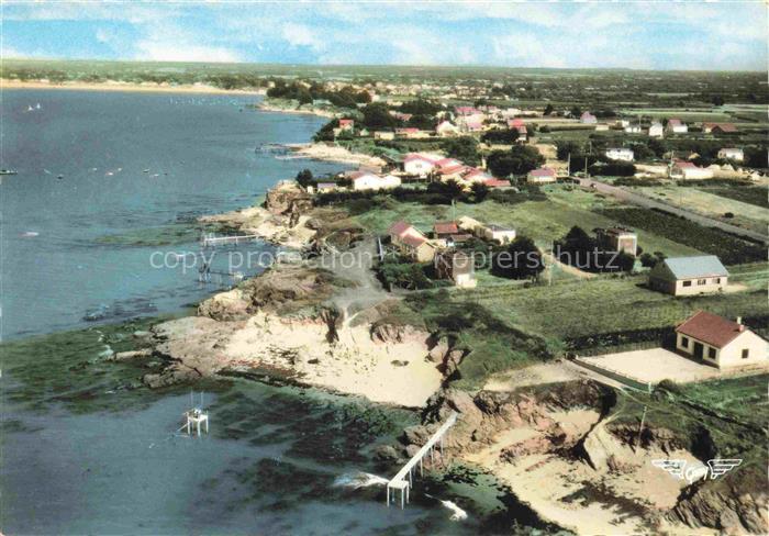 Port-Giraud La Plaine-sur-Mer 44 Loire-Atlantique La Pêcherie de Ménigou vue aér