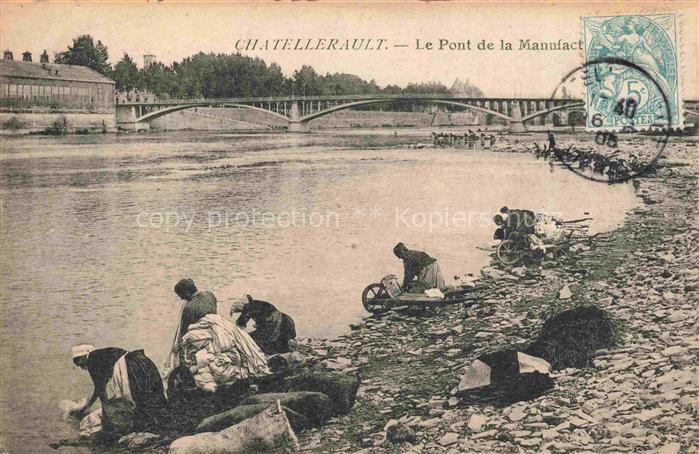 Chatellerault 86 Vienne Le Pont de la Manufacture