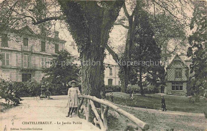 Chatellerault 86 Vienne Le Jardin Public