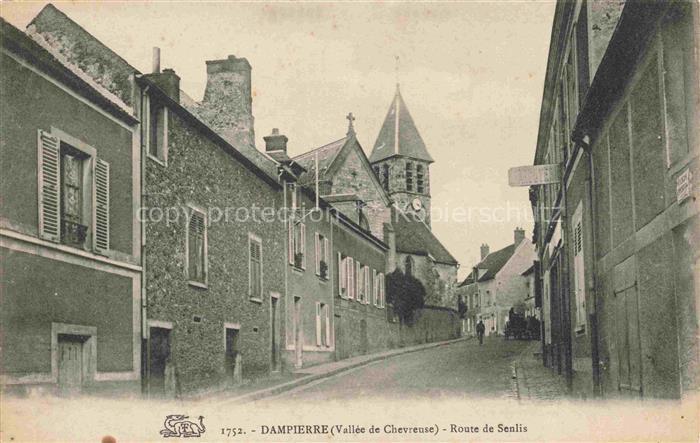 Dampierre -en-Yvelines 78 Yvelines Route de Senlis