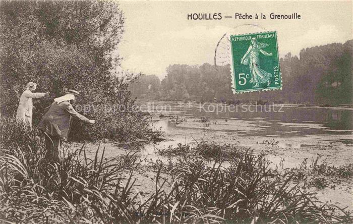 Houilles Saint-Germain-en-Laye 78 Yvelines Pêche à la Grenouille