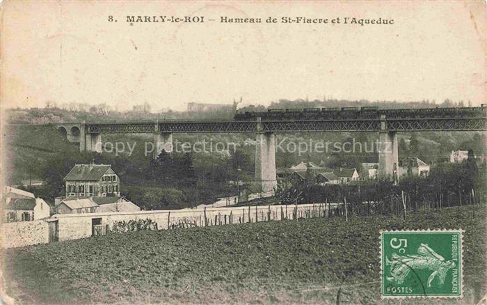 Marly-le-Roi Saint-Germain-en-Laye 78 Yvelines Hameau de St. Fiacre et l'Aqueduc