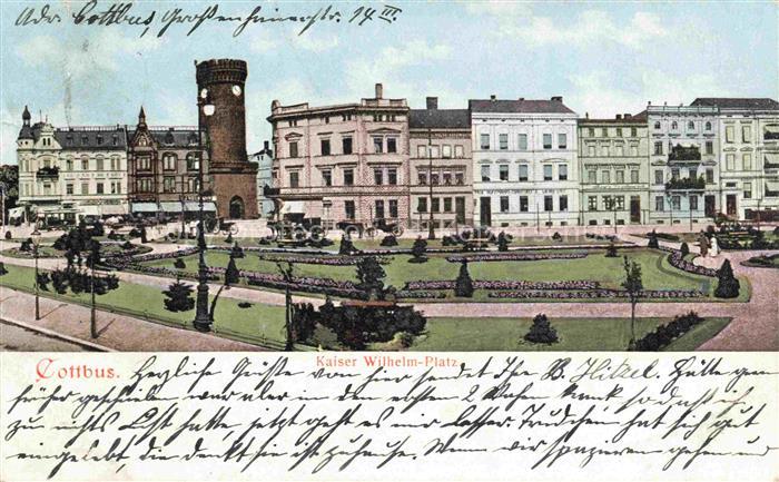 COTTBUS Kaiser Wilhelm-Platz
