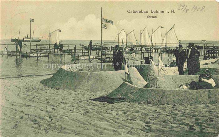 DAHME  Ostseebad Schleswig-Holstein Strand