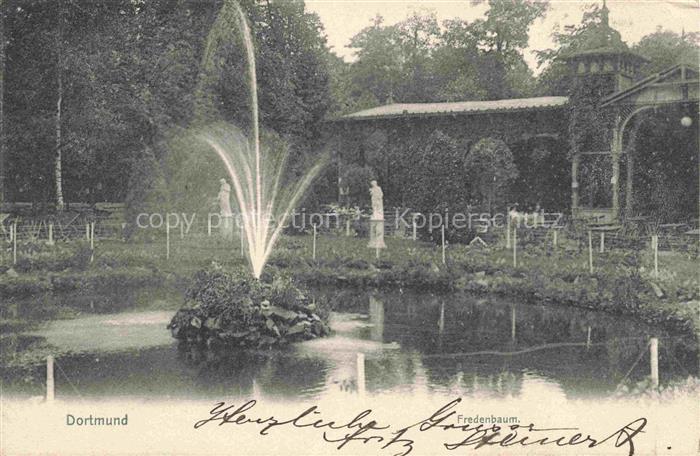 DORTMUND  CITY Fredenbaum Wasserspiele