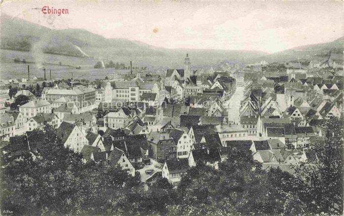 Ebingen Albstadt BW Stadtpanorama