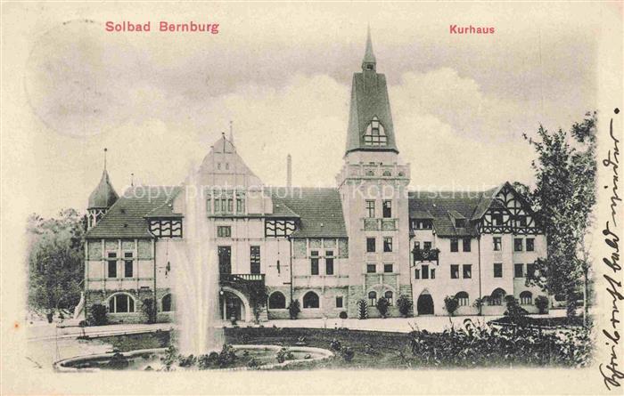 Bernburg Saale Kurhaus