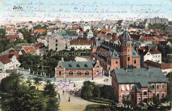 ZEITZ Sachsen-Anhalt Stadtpanorama