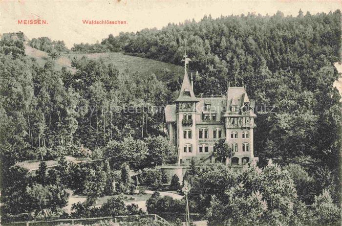 MEIssEN Elbe Sachsen Waldschloesschen