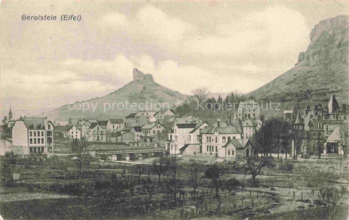 Gerolstein Rheinland-Pfalz Teilansicht