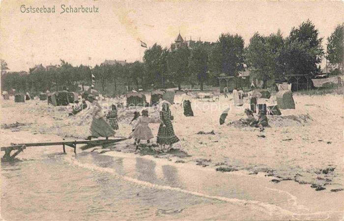 SCHARBEUTZ Ostseebad Schleswig-Holstein Am Strand