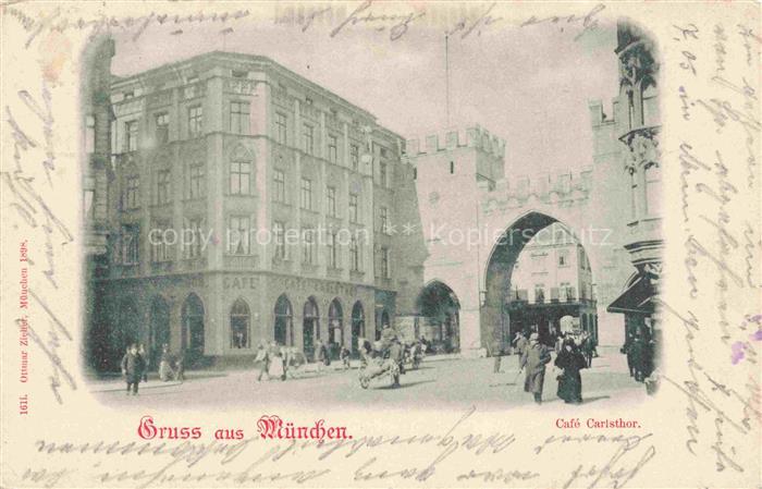 MueNCHEN  Bayern Café Carlsthor