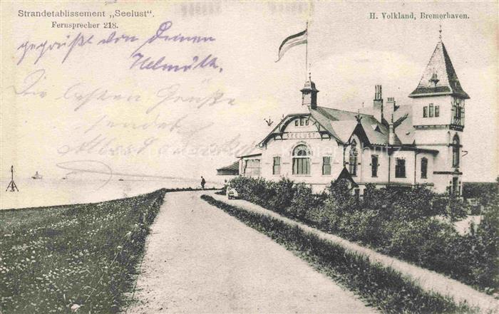 BREMERHAVEN Strandetablissement Seelust