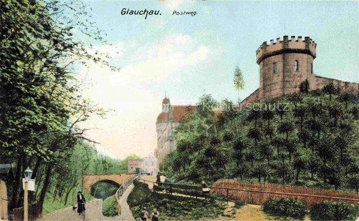 Glauchau Sachsen Postweg