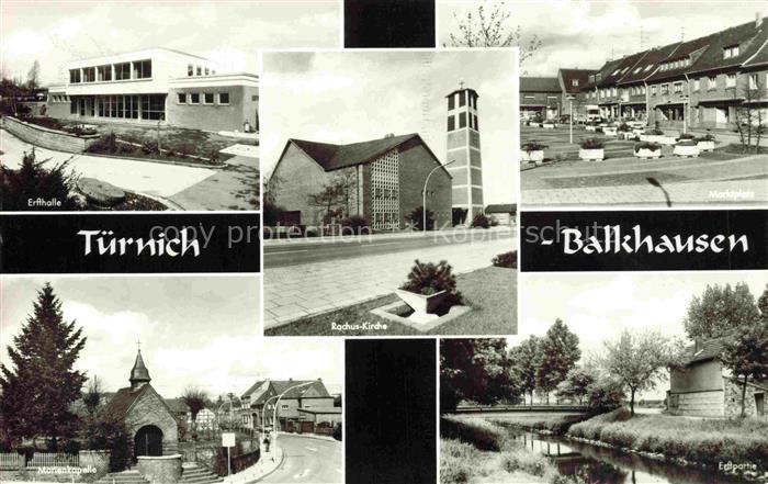 Balkhausen Tuernich Kerpen Rhein-Erft NRW Erfthalle Rochus-Kirche Marktplatz Mar