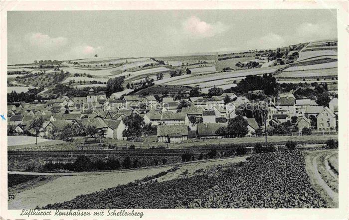 Ronshausen Hersfeld-Rotenburg Hessen Panorama Luftkurort mit Schellenberg